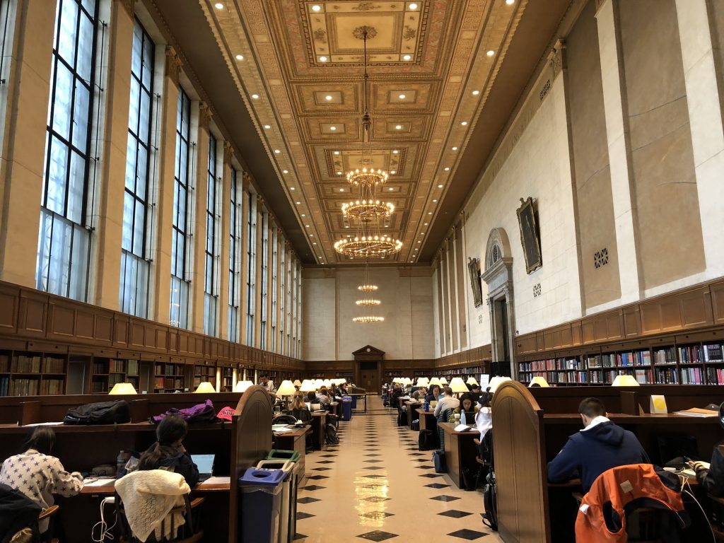 Butler Library at Columbia University