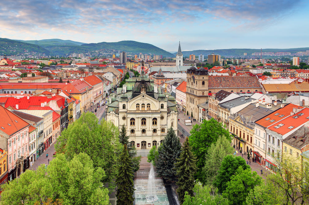 Panoramic view of Kosice Slovakia © TTstudio Shutterstock inc.